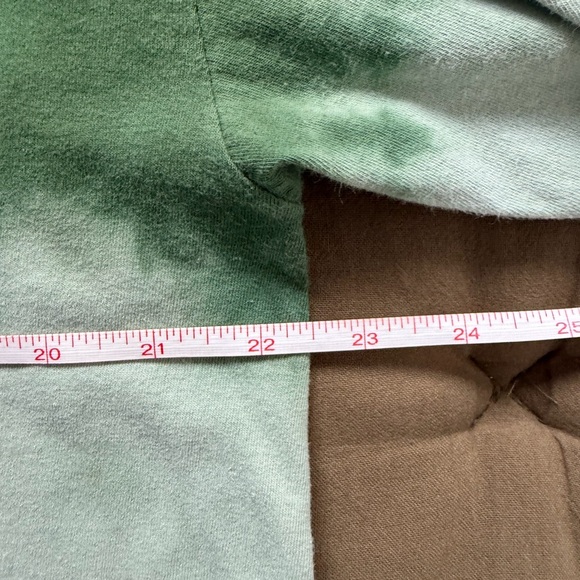 National Geographic Long Sleeve Green Tie dye T Shirt Men’s XL Marble Acid - Picture 8 of 15